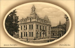 General Post Office Sherbrooke, QC Canada Quebec Postcard Postcard