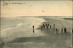 People on the Beach Postcard