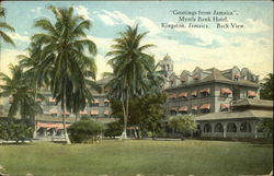 Myrtle Bank Hotel Kingston, Jamaica Postcard Postcard