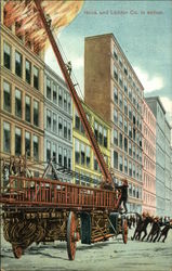 Hook and Ladder Company in Action Hook and Ladder Company in Action