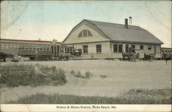 Boston & Maine Station Postcard