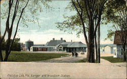 Bangor and Aroostook Station Presque Isle, ME Postcard Postcard