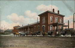 M.C.R.R. Depot Postcard