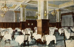 U.S. Grant Hotel - Dining Room Postcard