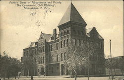 Commercial Club Building Postcard