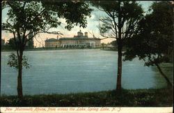 New Monmouth House, from across the Lake Postcard