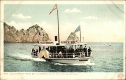 Glass bottom power boat Cleopatra Santa Catalina Island, CA Postcard Postcard