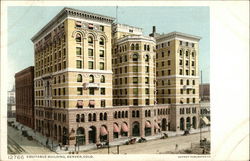 Bird's Eye View of Equitable Building Denver, CO Postcard Postcard