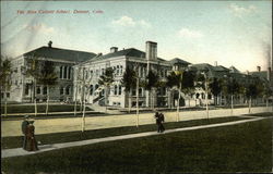 The Miss Colcott School Denver, CO Postcard Postcard