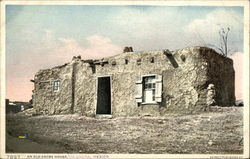An Old Adobe House Postcard