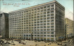 Retail Stor of Marshall Field & Company Postcard