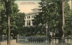 Stevens' Residence Postcard