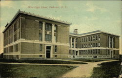 West High School Rochester, NY Postcard Postcard