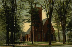 Trinity Church Boonville, NY Postcard 