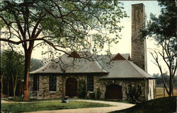 Pumping Station, Hunt's Mills Postcard