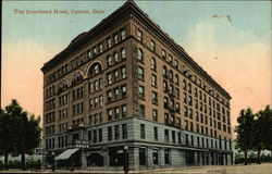 The Courtland Hotel Canton, OH Postcard Postcard