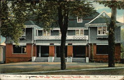 Wesleyan University - Chi Psi Lodge Middletown, CT Postcard Postcard