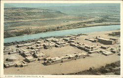 Pueblo of San Felipi, N.M. Postcard