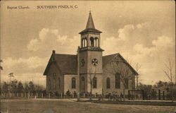Baptist Church and Grounds Postcard