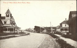 Ocean Street Brant Rock, MA Postcard Postcard