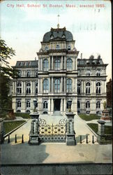 City Hall, School Street Postcard