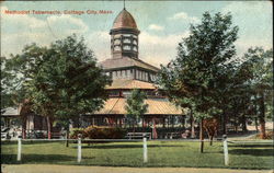 Methodist Tabernacle Oak Bluffs, MA Postcard Postcard