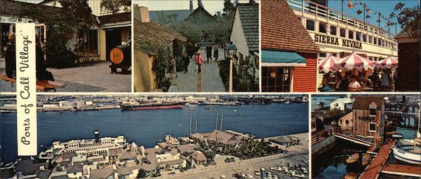 Ports of Call Village, Los Angeles Harbor San Pedro California