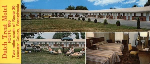 Dutch Treat Motel Ronks Pennsylvania