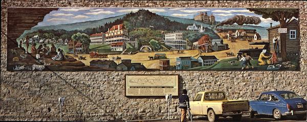 Centennial Mural Eureka Springs Arkansas