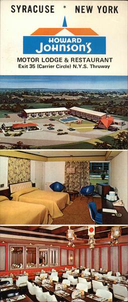 Howard Johnson's Motor Lodge and Restaurant Syracuse New York