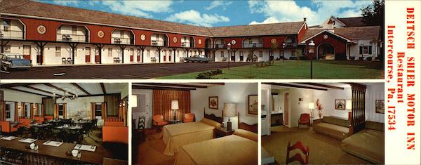 Deitsch Shier Motor Inn Restaurant Intercourse Pennsylvania
