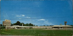 Caravan Motel Large Format Postcard