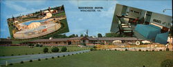 Boxwood Motel Large Format Postcard