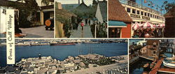 Ports of Call Village, Los Angeles Harbor San Pedro, CA Large Format Postcard Large Format Postcard