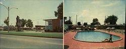 Park Plaza Congress Motor Hotel New Orleans, LA Large Format Postcard Large Format Postcard