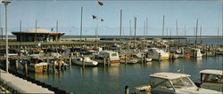 McKinley Marina on Lake Michigan Large Format Postcard