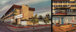 Imperial Motor Hotel Large Format Postcard