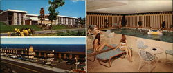 Edgewater Motels On Lake Superior Duluth, MN Large Format Postcard Large Format Postcard
