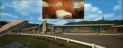 Warren Motel Pennsylvania Large Format Postcard Large Format Postcard