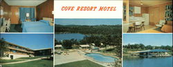 Cove Resort Motel Kimberling City, MO Large Format Postcard Large Format Postcard