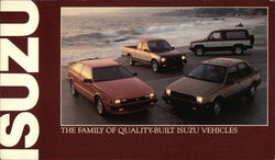 Isuzu - the family of quality-built Isuzu vehicles Large Format Postcard