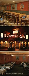 Bohemian Cafe Large Format Postcard