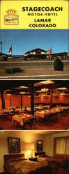 Stagecoach Motor Hotel Lamar, CO Large Format Postcard Large Format Postcard