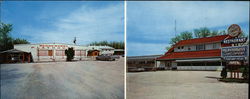 The Wagon Wheel Restaurant and Playhouse Large Format Postcard