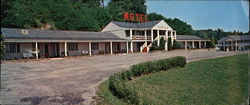 Monticue Motel Large Format Postcard