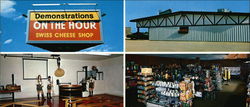 The Swiss Cheese Shop Monroe, WI Large Format Postcard Large Format Postcard