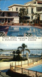 Glorietta Bay Motor Hotel Coronado, CA Large Format Postcard Large Format Postcard