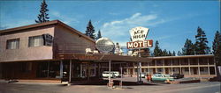 Ace High Motel Large Format Postcard