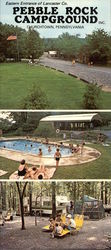 Pebble Rock Campground Large Format Postcard