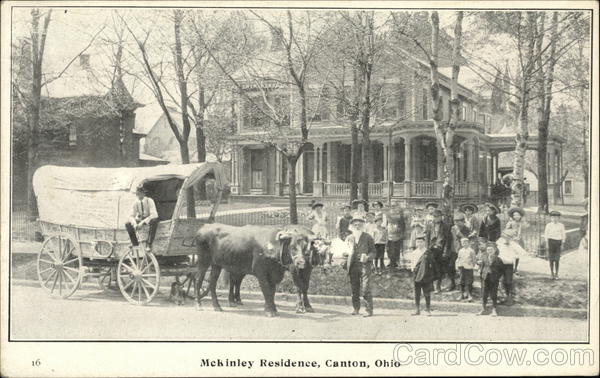 McKinley Residence - Mrs. Ida Saxton McKinley Canton Ohio